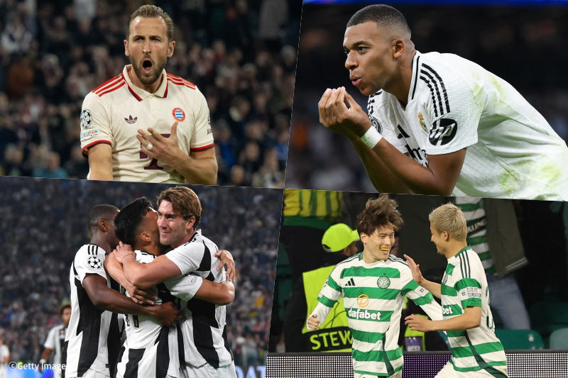 チャンピオンズリーグリーグフェーズ第1節全試合結果まとめ
