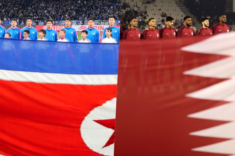 北朝鮮vsカタール