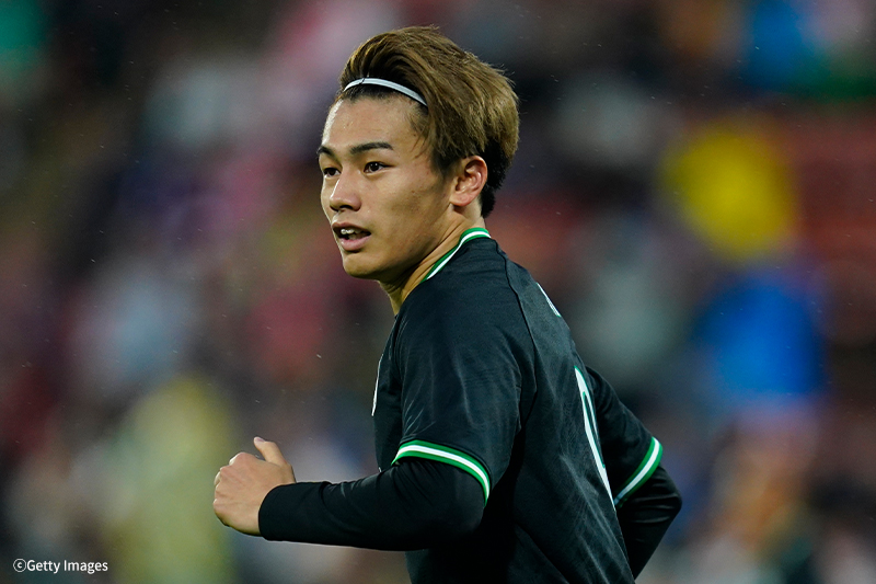日本代表FW上田綺世