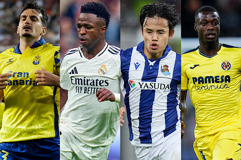 MF久保建英がスペイン大手紙選出の今節ベスト11に！　FWニコラ・ぺぺらビジャレアルから最多3名