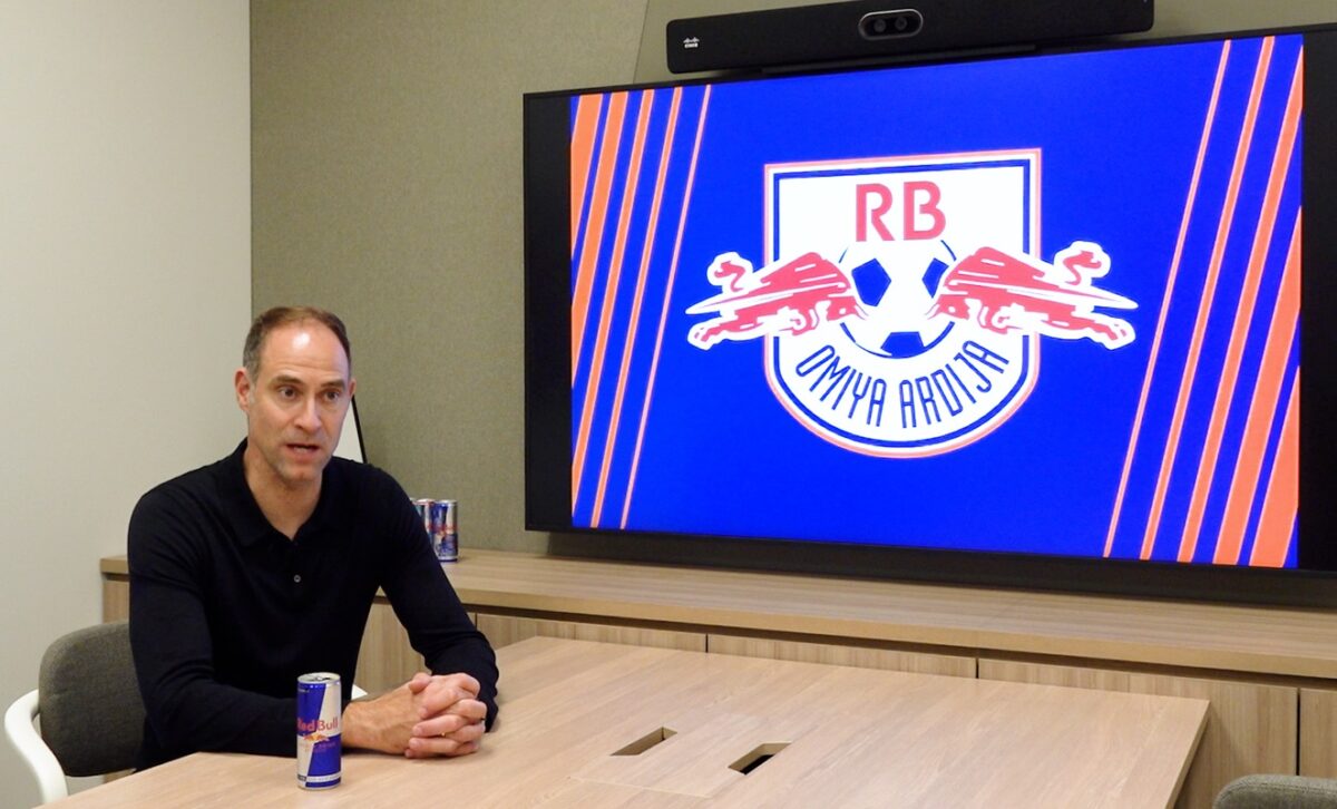 【インタビュー】大宮買収のレッドブルCEOに聞くビジョン「選手に日本で、RB大宮でプレーして強くなりたいと言われるクラブに」