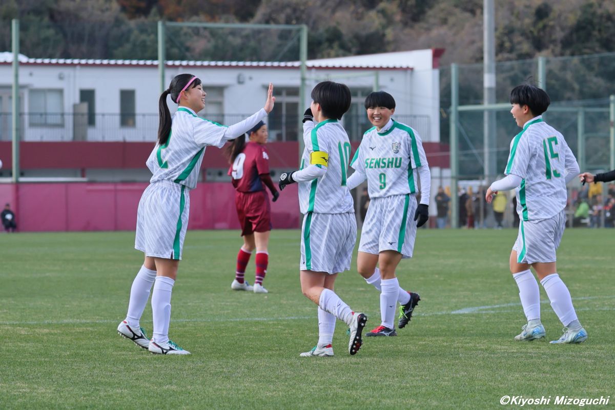 【写真ギャラリー】2024.12.29 第33回全日本高等学校女子サッカー選手権大会 1回戦 専大北上 3－1 日本航空石川