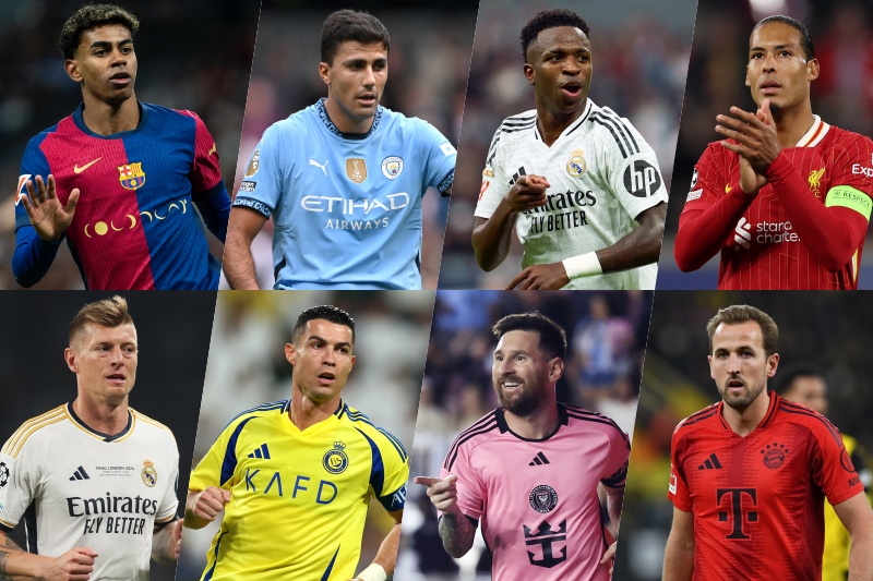FIFPro男子ワールド11最終候補に選出された選手たち