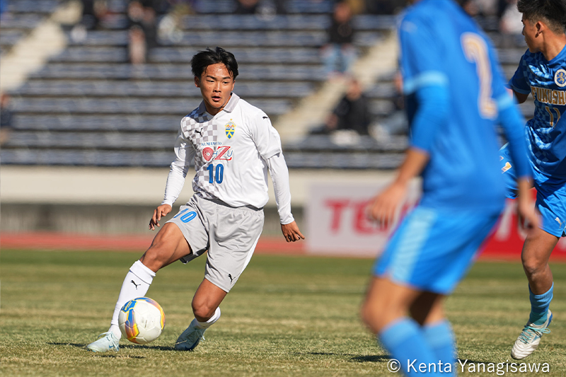 優勝候補”大津を牽引！清水内定MF嶋本悠大が狙い通りの2アシスト「前を