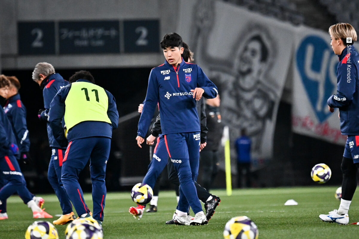 FC東京、15歳のMF北原槙がベンチ入り！…森本貴幸氏が持つJ1最年少出場記録の更新なるか