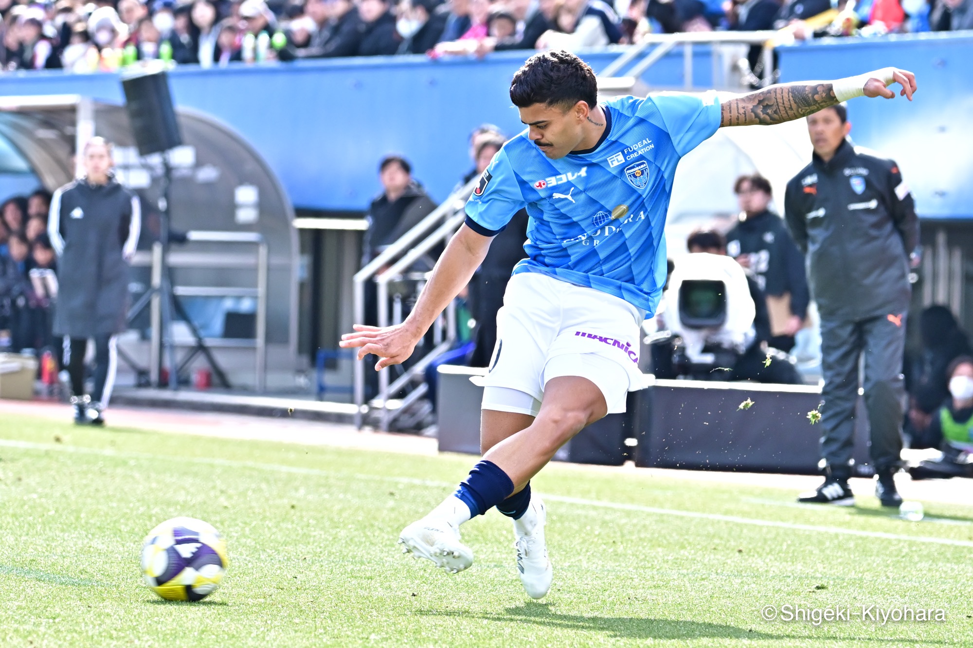 20250222 J1 YokohamaFC vs Okayama Kiyohara25(s)
