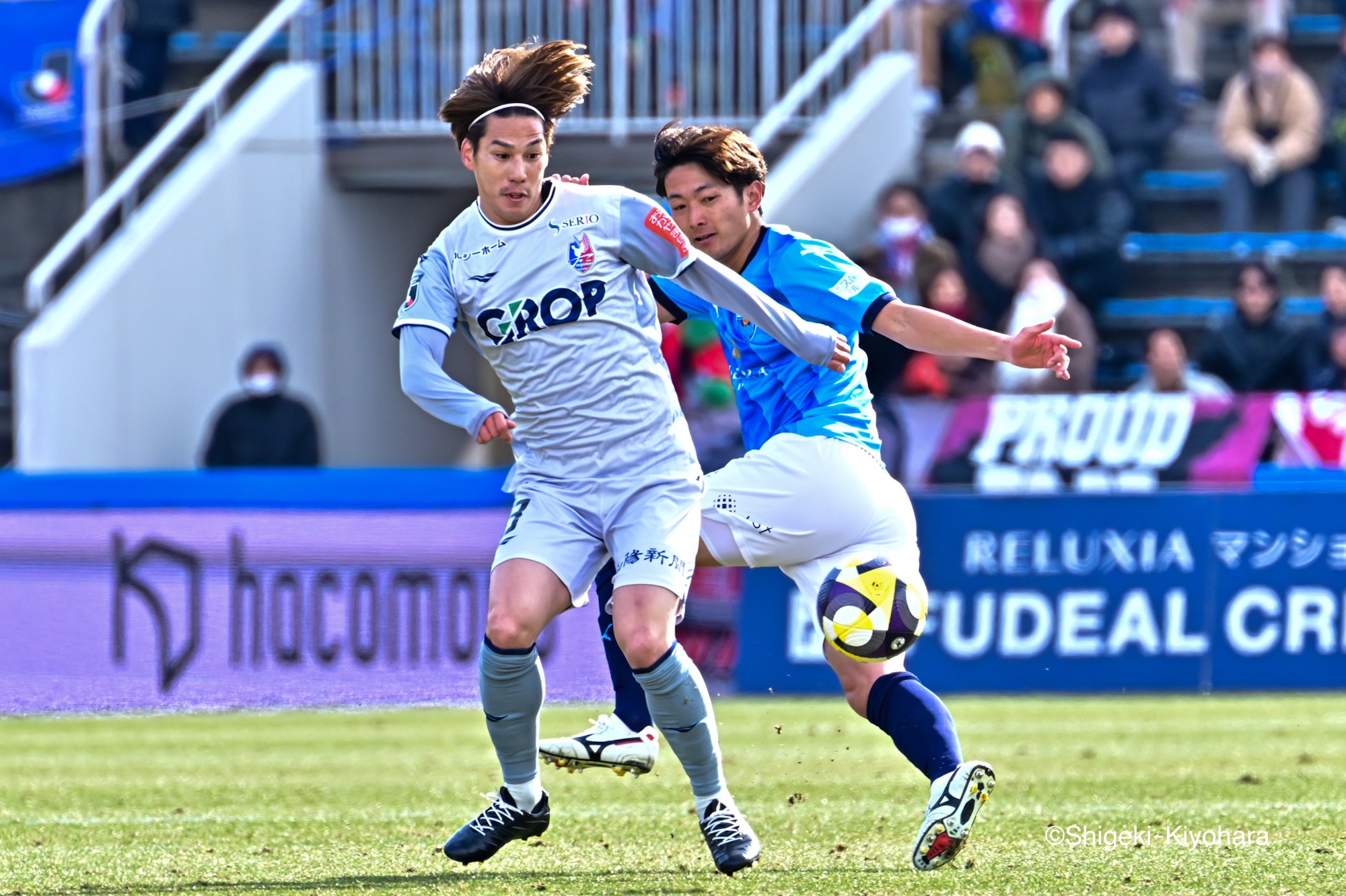 20250222 J1 YokohamaFC vs Okayama Kiyohara4(s)