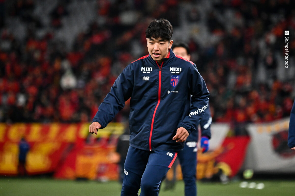 FC東京に所属するMF北原槙