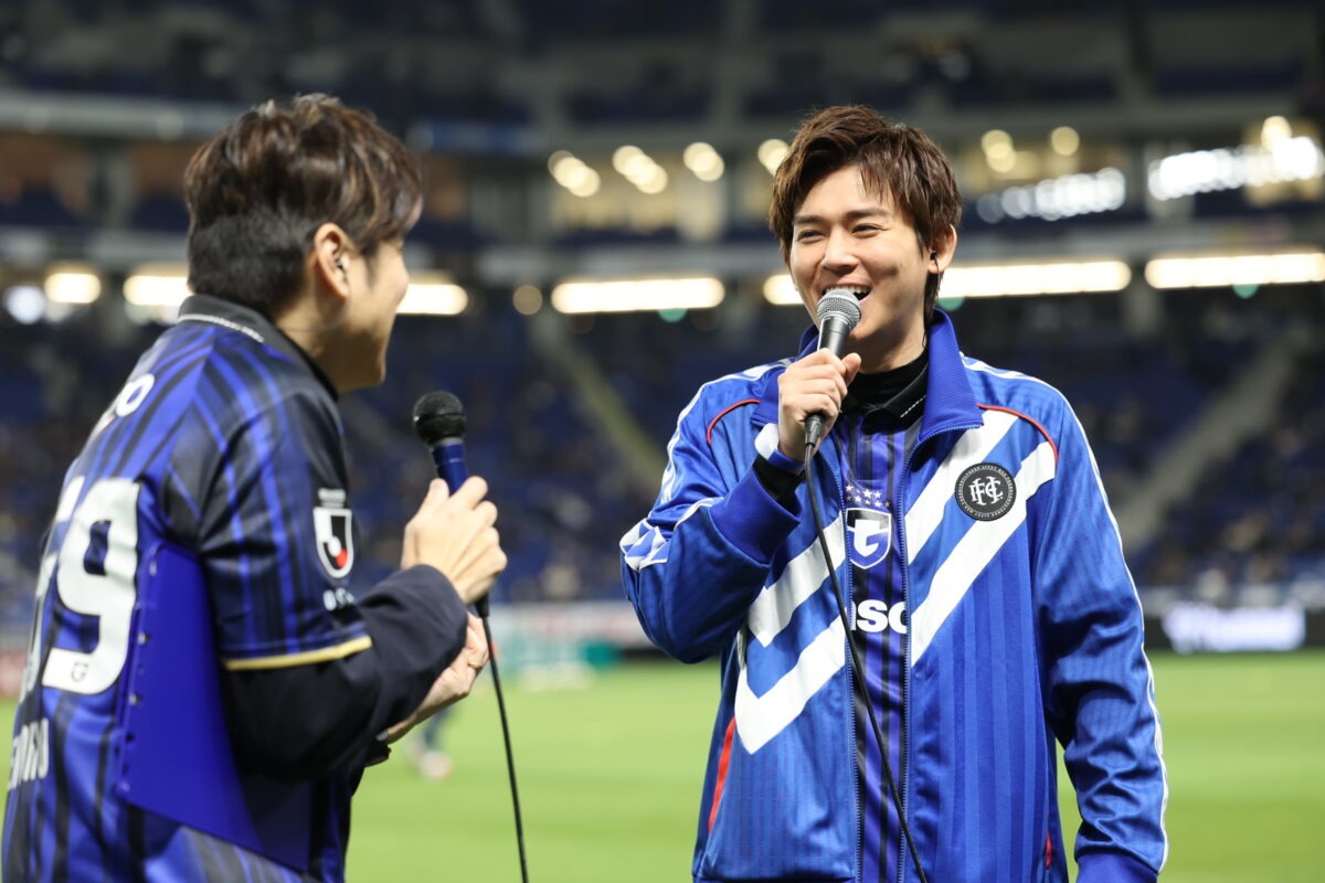 J1開幕戦“大阪ダービー”にWEST.小瀧望が登場「小さい頃から身近にガンバ大阪を感じていました！」