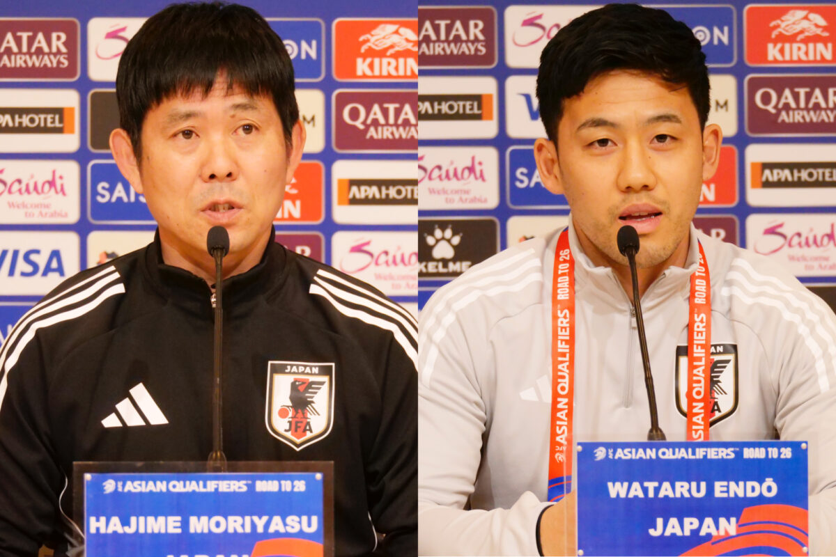 混戦模様の最終予選C組…主将・遠藤航、サウジ戦へ「戦術云々よりもメンタリティで上回ることが大事」
