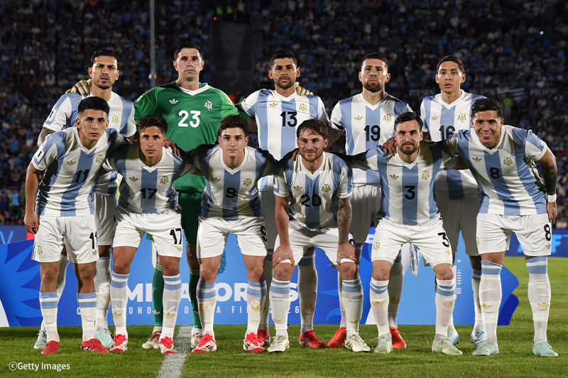 前回王者”アルゼンチン代表がW杯出場決定！ ブラジル代表戦を前に