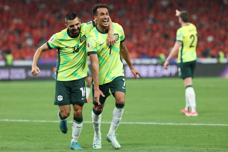 オーストラリアがW杯本大会出場に大きく前進！　“完全アウェイ”の雰囲気で中国を2－0撃破