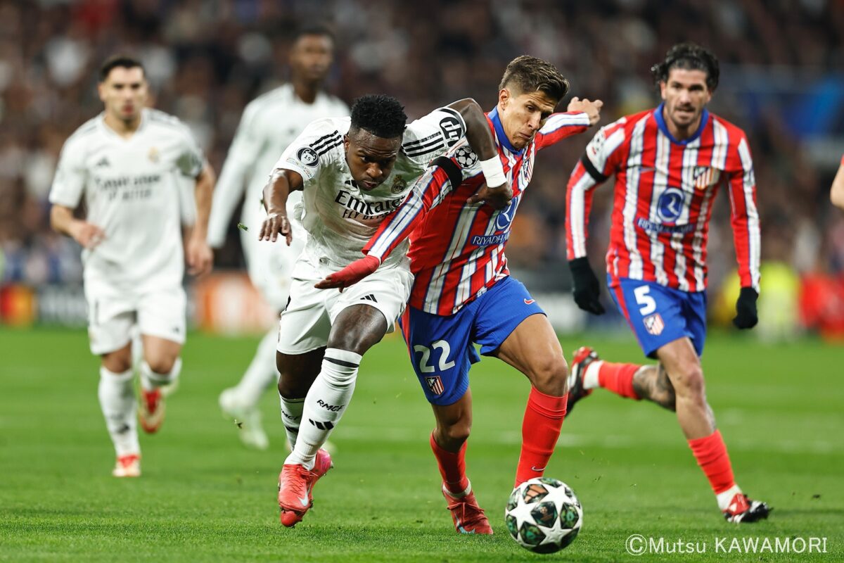 【写真ギャラリー】2025.3.4 UEFAチャンピオンズリーグ ラウンド16 1stレグ レアル・マドリード 2－1 アトレティコ・マドリード