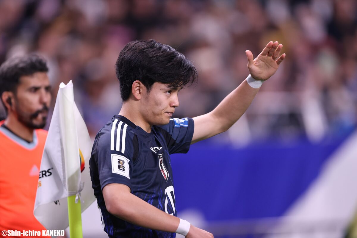日本代表MF／FW久保建英