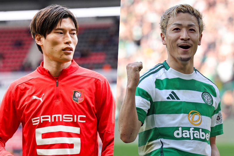 古橋亨梧と前田大然