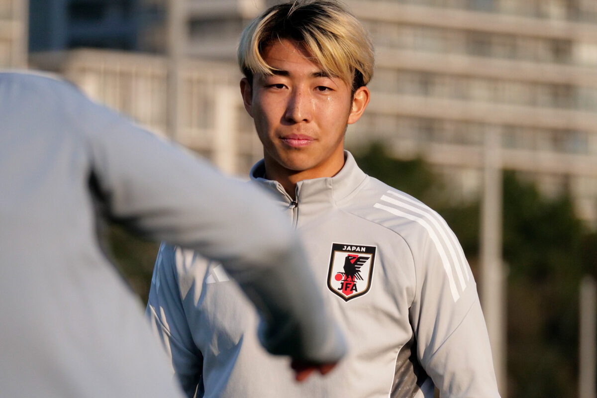 日本代表のDF関根大輝