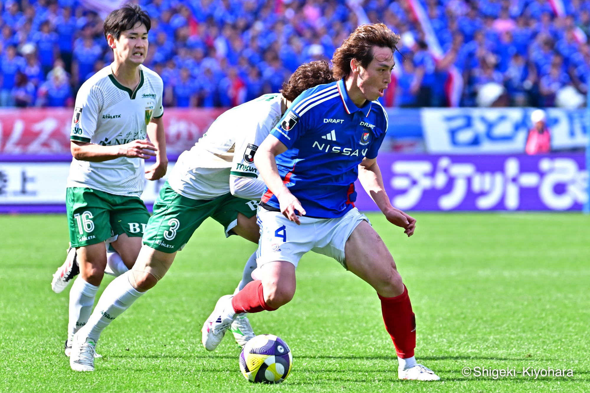 20250405 J1 YokohamaFM vs VTokyo Kiyohara40(s)
