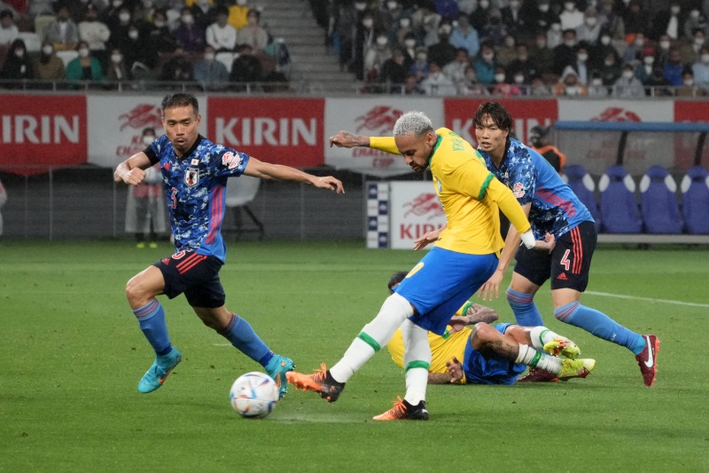 日本代表vsブラジル代表