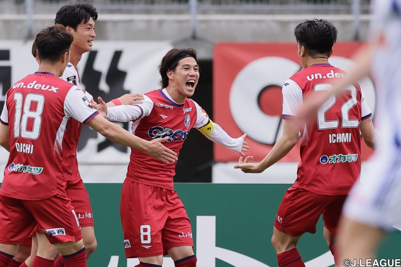 岡山が7試合ぶり白星！　2月以来の複数得点で新潟に勝ち越し成功