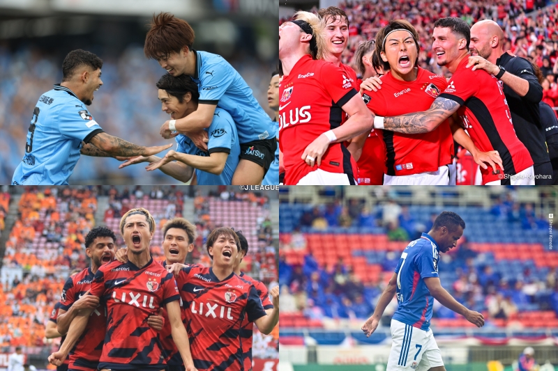 7連勝の鹿島が2位と勝ち点差「4」に…新潟と横浜FMは残留圏が遠ざかる敗戦／J1第17節