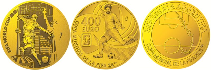 W杯公式記念金貨＆銀貨が16日から第1次予約販売開始 フランス