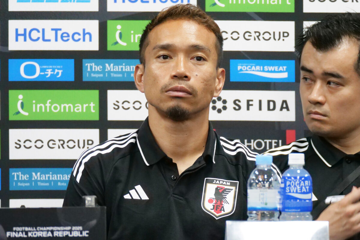 主将就任の長友佑都「優勝しか考えていない」　前人未到5度目のW杯目指し「自分の存在やプレーを見せないと行けない」
