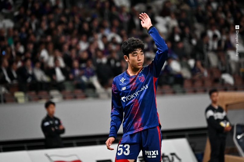FC東京、J1最年少出場の16歳MF北原槙とプロ契約を締結「年齢に甘んじる