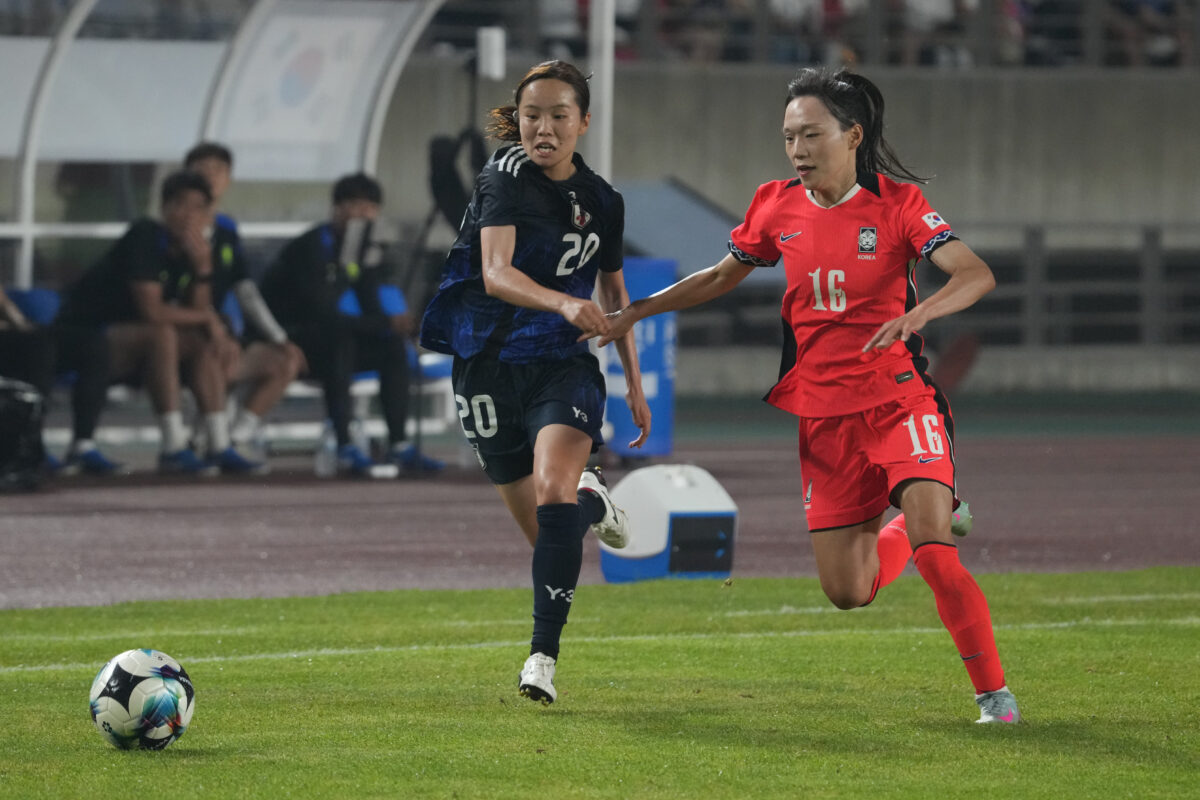 INACコンビで見事なアシストの愛川陽菜「凄くやりやすい」　2試合で170分間プレーも「もっとタフに戦えるように」