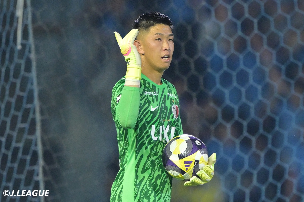 初招集の日本代表へ 勝利と成長を誓う鹿島GK早川友基「キャリアでも