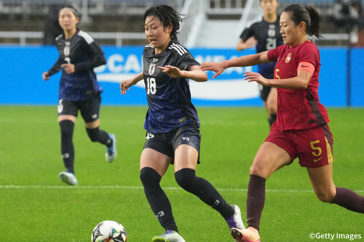 初招集で2試合出場の樋渡百花「もっと成長していきたい」、“ハーランド”を手本に目標掲げる「今季は得点王を狙う」