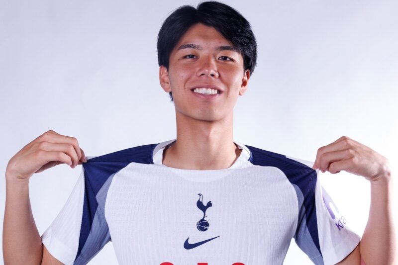 23/24 トッテナム 38番 ウドジェ サッカー ユニフォーム 高井幸大 23