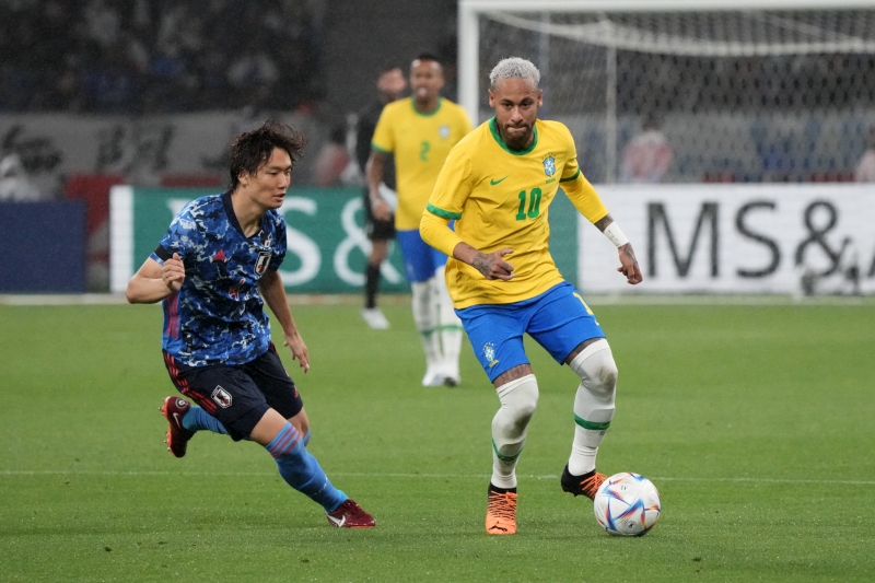 日本代表vsブラジル代表