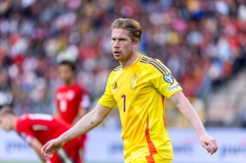 ベルギー代表がメンバー発表！ デ・ブライネやクルトワら25名を招集