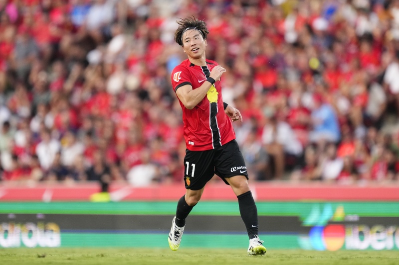 マジョルカに所属する日本代表FW浅野拓磨