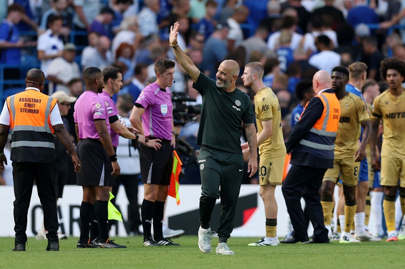 チェルシーを率いるエンツォ・マレスカ監督