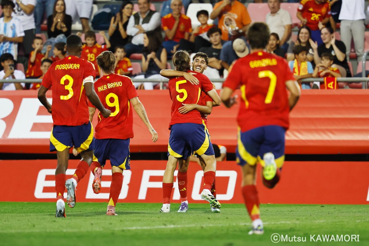 【写真ギャラリー】2025.9.5 UEFA U21EURO予選 グループA第1節　U21スペイン代表 3－0 U21キプロス代表