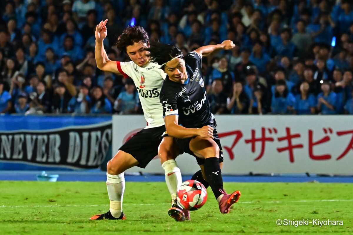 【写真ギャラリー】2025.9.7 JリーグYBCルヴァンカップ プライムラウンド 準々決勝 第2戦 川崎フロンターレ 3ー2（2戦合計：4ー3） 浦和レッズ