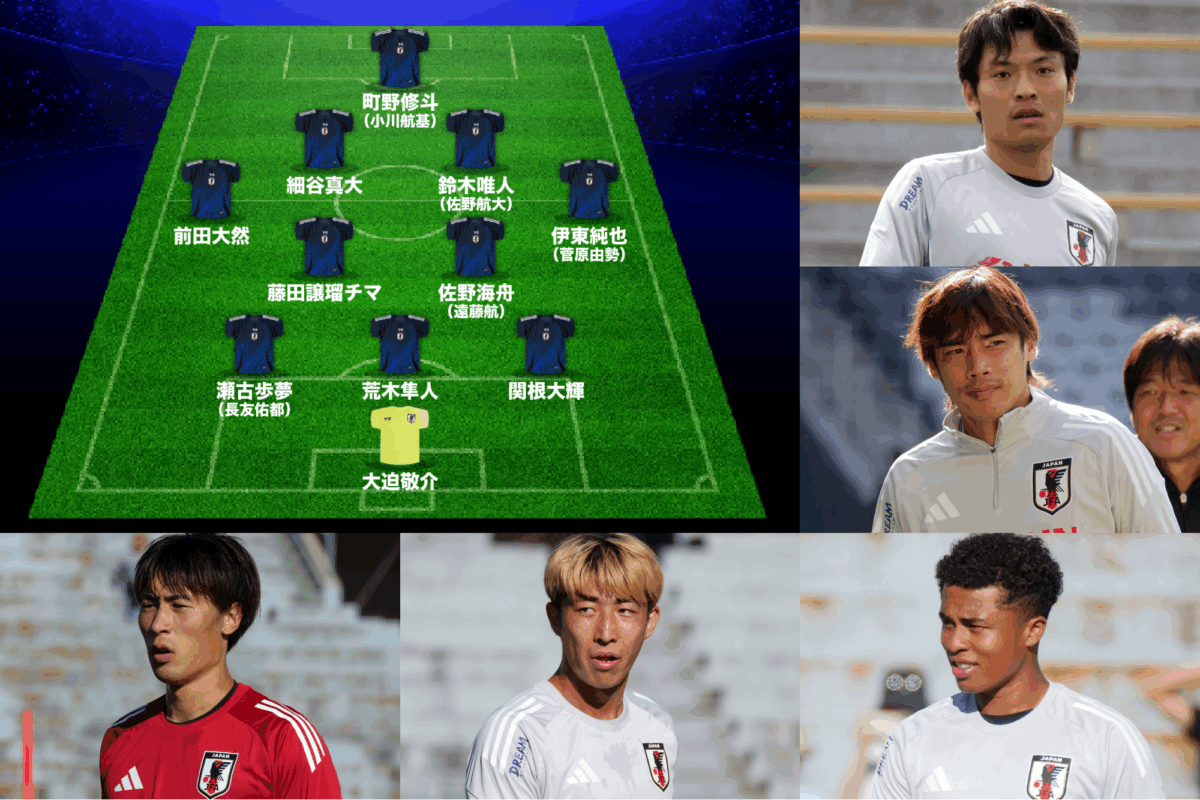 【予想スタメン】日本代表、長距離移動＆中2日“総力戦”でアメリカに挑む！　パリ世代が中心か…伊東純也の起用法にも注目
