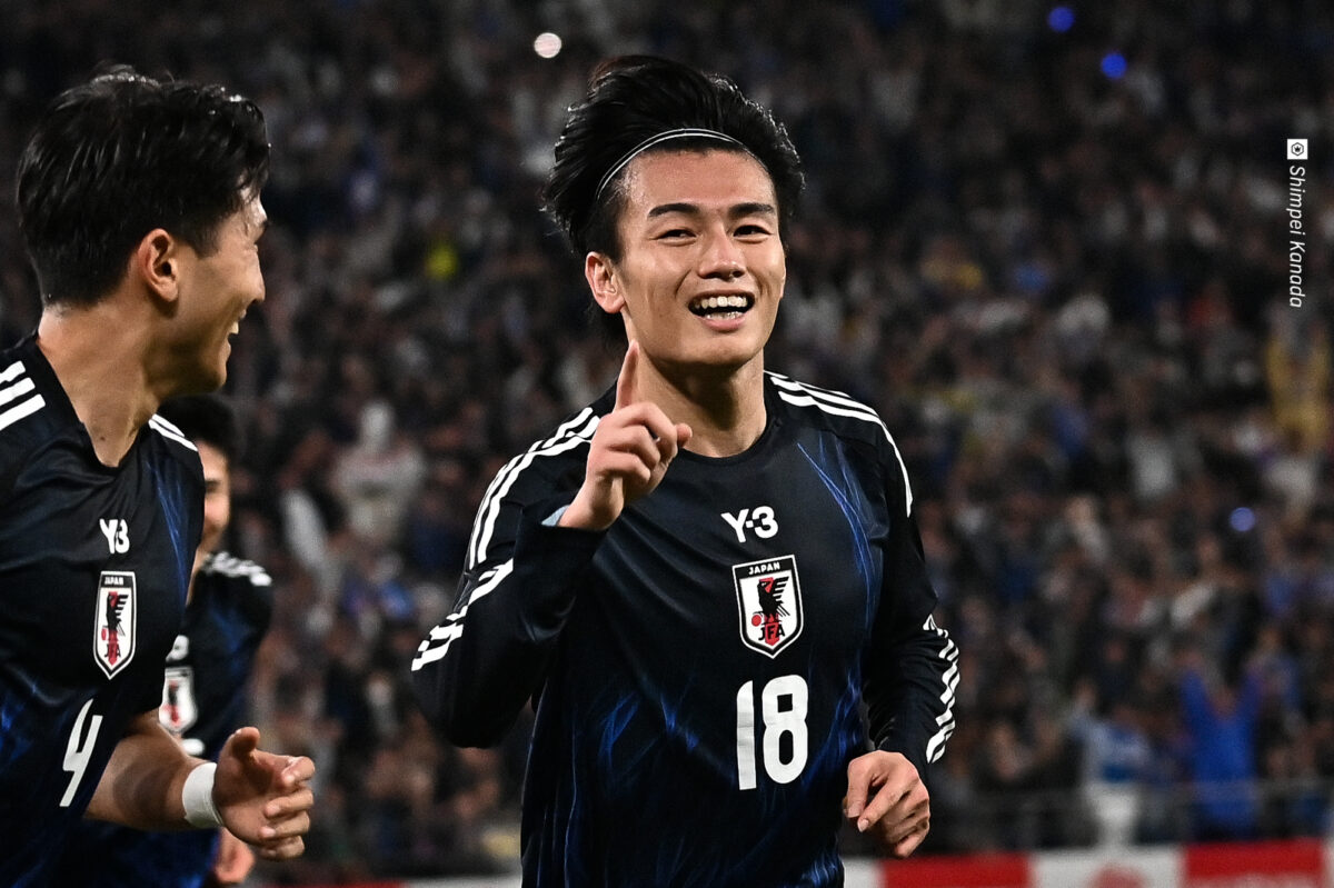 日本代表、史上初のブラジル代表相手に3ゴール！ 南野拓実、中村敬斗、上田綺世で逆転