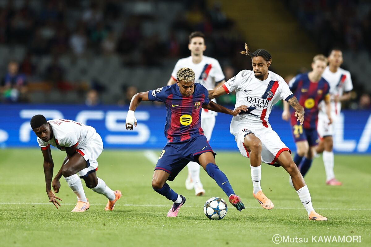 【写真ギャラリー】2025.10.1 UEFAチャンピオズリーグ リーグフェーズ第2節 バルセロナ 1－2 パリ・サンジェルマン