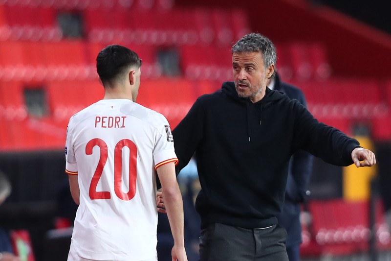 ルイス・エンリケ、ペドリ