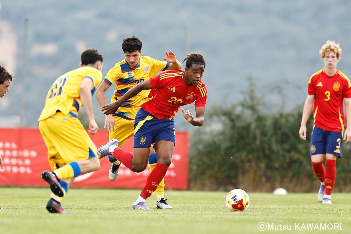 【写真ギャラリー】2025.10.8 UEFA U-17EUROラウンド1グループ4第1節 U17スペイン代表 3－0 U17アンドラ代表