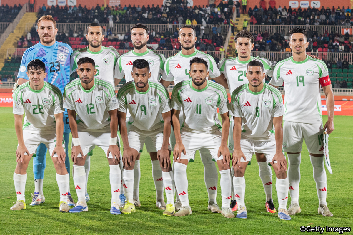 主将・マフレズが3ゴールに絡む活躍、アルジェリア代表が3大会ぶり5