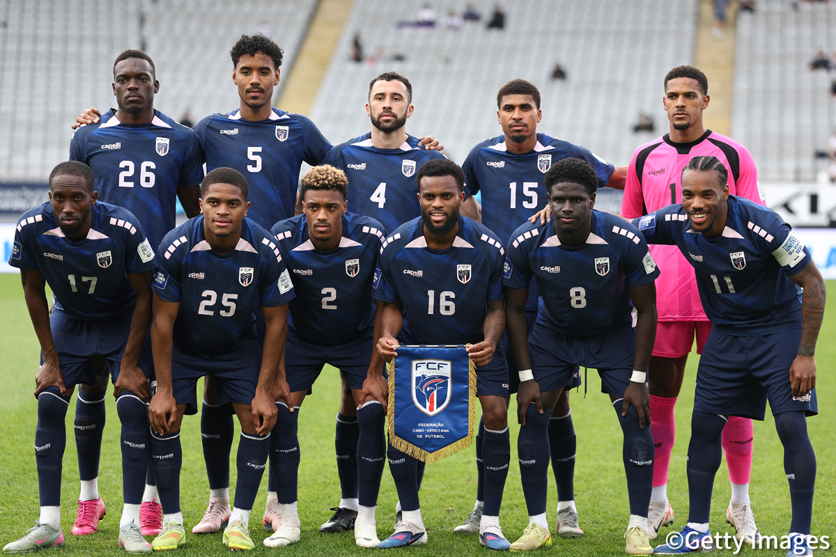 カーボベルデ代表集合写真