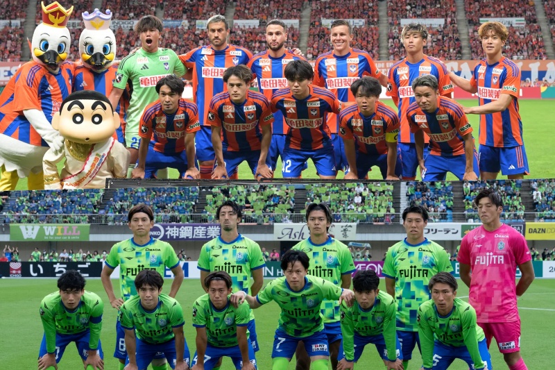 アルビレックス新潟と湘南ベルマーレ