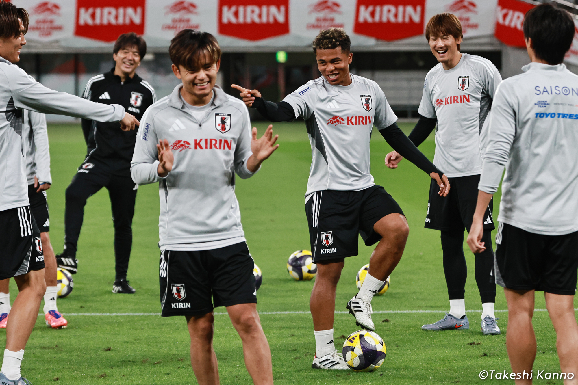写真ギャラリー】2025.10.13 日本代表トレーニング | サッカーキング