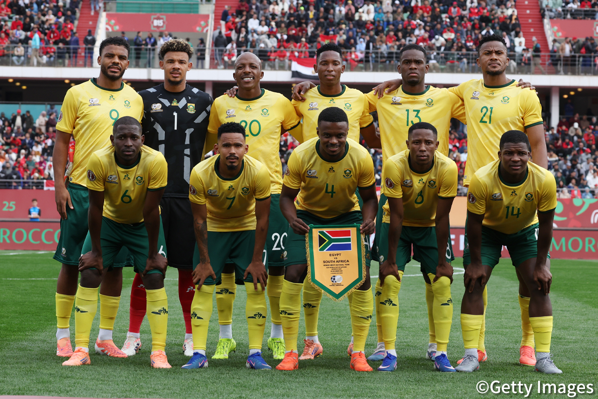 南アフリカ代表集合写真