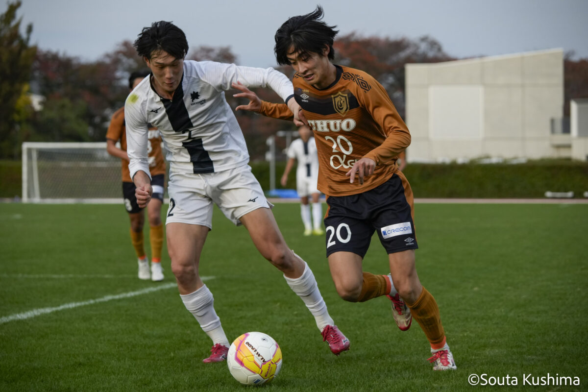 【写真ギャラリー】2025.11.8 関東大学サッカーリーグ戦 1部第21節 中央大学 2－1 国士舘大学