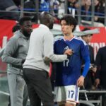田中碧が重傷負ったガーナ代表MFに初言及「申し訳ない」「彼が回復してプレーできることを願うしかない」　
