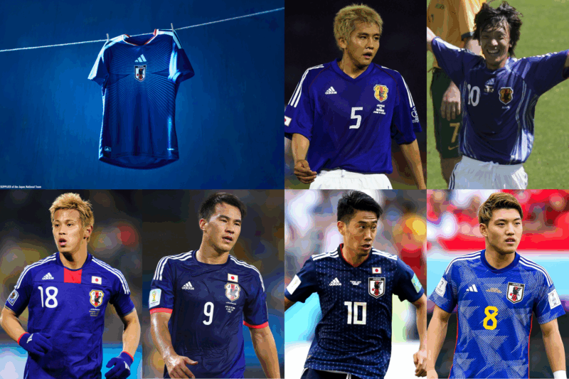 一覧】日本代表新ユニフォーム発表！ 過去のデザインとコンセプト